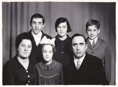 Roman Sembratovych with children